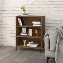 vidaXL brown oak Engineered Wood Organiser Sideboard