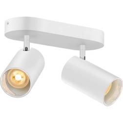 SLV Asto Tube White Ceiling Flush Light 25cm