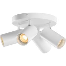 SLV Asto Tube White Ceiling Flush Light 25cm