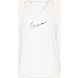 Nike Big Girl's One Dri-FIT Training Singlet - White/Black