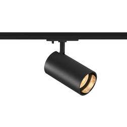 SLV Asto Tube GU10 Spot til 1-Fase Skinne Sort Spotlight