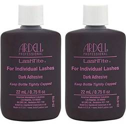 Ardell Lashtite Adhesive, Dark, 0.75 fl.oz. Bottle 2-Pack