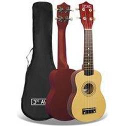 3rd Avenue Soprano UKulele Natural