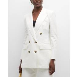 Max Mara Doppelreihiger Blazer Verace Weiß