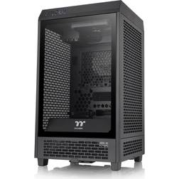 Thermaltake Tower 200 Mini-ITX Case; 2x140mm Pre-Installed 380mm; CA-1X9-00S1WN-00; Black;