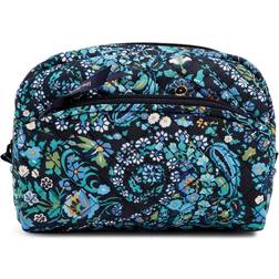 Vera Bradley Women s Recycled Cotton Medium Cosmetic Bag Dreamer Paisley