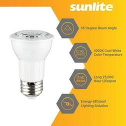 Sunlite 80547 PAR16/LED/6W/940 PAR16 Flood LED Light Bulb