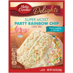 Betty Crocker Super Moist Party Rainbow Chip Cake