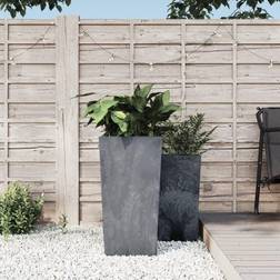 vidaXL Planter with Removable Inner Grey 21/49 L