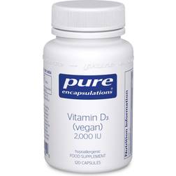 Pure Encapsulations Vitamin D3 2000IE Vegan 120k 120 st
