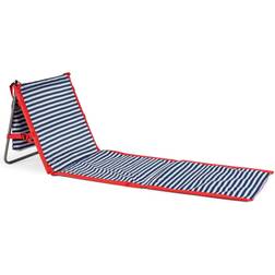 Picnic Time Beachcomber Portable Beach Chair & Blue