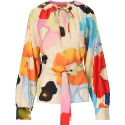 Stine Goya Vianna Blouse tie_dye_floral_day