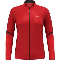 Salewa Women's Pedroc Pro Polartec Jacket, XL, Red Flame