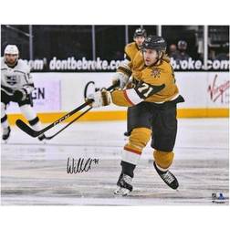 William Karlsson Vegas Golden Knights Autographed x Gold Jersey Shooting Photograph