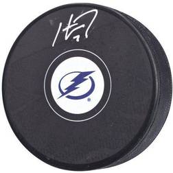 Haydn Fleury Tampa Bay Lightning Autographed Hockey Puck