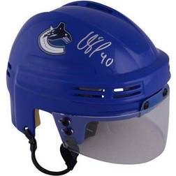 Elias Pettersson Vancouver Canucks Autographed Blue Mini Helmet