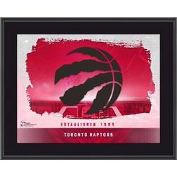 Toronto Raptors x Sublimated Horizontal Team Logo Plaque