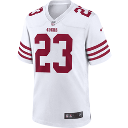 Nike Men's Christian McCaffrey White San Francisco 49ers Game Player Jersey