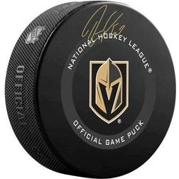 Robin Lehner Vegas Golden Knights Autographed Official Game Puck