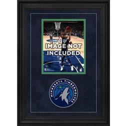 Minnesota Timberwolves Deluxe x Vertical Photograph Frame with Team Logo