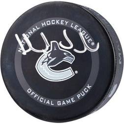 Henrik Sedin Vancouver Canucks Autographed Official NHL Game Puck