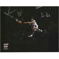 Damon Stoudamire Portland Trail Blazers Autographed x Spotlight Passing vs. Golden State Warriors Photograph