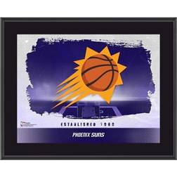 Phoenix Suns x Sublimated Horizontal Team Logo Plaque