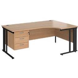 Dams International Right Hand Corner Writing Desk