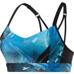 Reebok Hero Strappy Urban Blue, Female, Tøj, Sports-bh, Træning, Flerfarvet