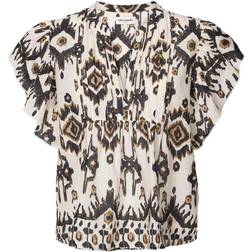 Lollys Laundry Isabel Bluse, Aztec Print