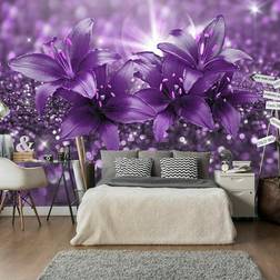 Artgeist Fototapet Masterpiece of Purple 300 x 210 cm