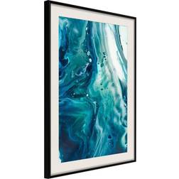 Artgeist Inramad Tavla Acrylic Pouring II Poster