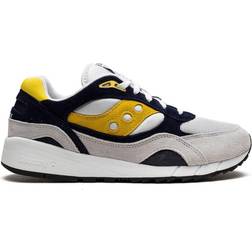 Saucony Shadow 6000 Grey Navy Yellow