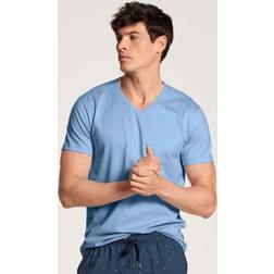 Calida Remix Basic Sleep Kurzarm-Shirt, V-Neck