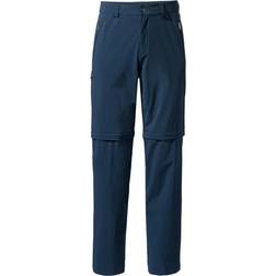 Vaude Farley Stretch Zip Off Pants - Blue