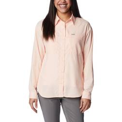 Columbia langarmshirts silver ridge utility orange damen