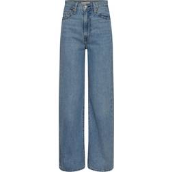 Levi's RIBCAGE WIDE LEG H223 women Jeans Blue in Größe:XS