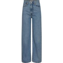 Levi's Women's Ribcage Leg Jeans - Light Blue Wash