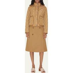 Burberry Camel Cotton Skirt