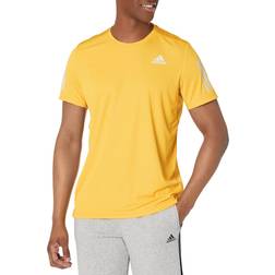 Adidas Men's Own The Run T-Shirt, Bold Gold/Reflective Silver