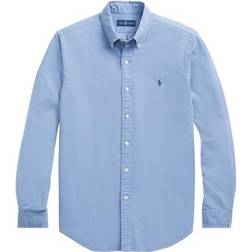 Polo Ralph Lauren Classic Fit Garment-Dyed Oxford Shirt Bastille Blue