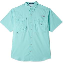 Columbia Men's Bonehead Short Sleeve Shirt,GULF STREAM,XX-Large