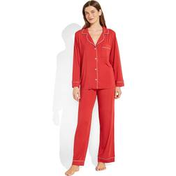 eberjey Gisele PJ Set Haute Red/Ivory Women's Pajama Sets Red