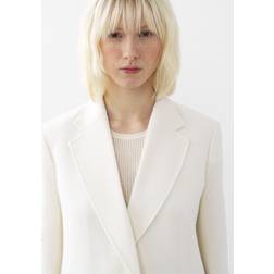 Chloé Wool and cashmere blazer white