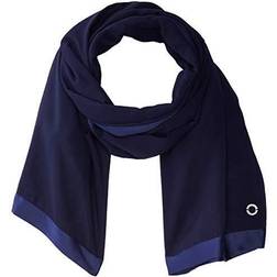 Calvin Klein Women's Classic Chiffon Scarf Navy