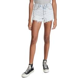 Alexander Wang Bite High Rise Jean Shorts - Denim Light