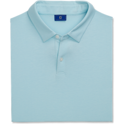 FootJoy Athletic Fit Solid Jersey Self Collar Polo 14053723- seafoam