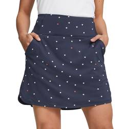 Puma Volition Stars Womens Golf Skort, NAVY BLAZER 02