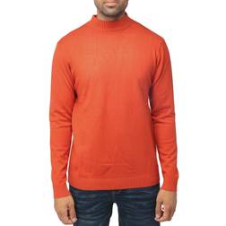 XRay Men's Mockneck Sweater - Brick