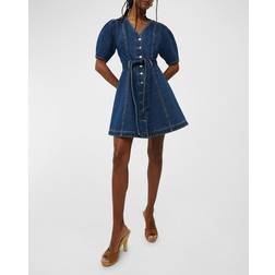 Veronica Beard Mauli Denim Dress Cornflower